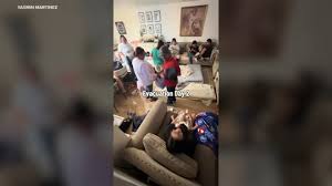 Orange County family welcomes 20 relatives to their Anaheim home during evacuation