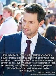 quotes by Richard Armitage on Pinterest | Richard Armitage ... via Relatably.com