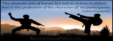 A great quote from the founder of Shotokan Karate, Gichin ... via Relatably.com