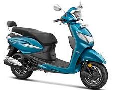 Image of Hero Pleasure+ Xtec Scooty