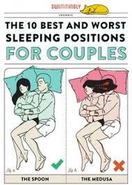 Image result for sleeping positions for couples and what they mean