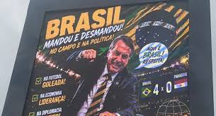 Vídeo: multidão derruba placa com mensagem contra o Paraguai