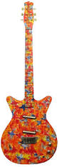 Resultado de imagen de guitarra electrica psicodelica