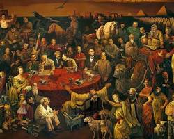 Image of painting of a famous historical figure