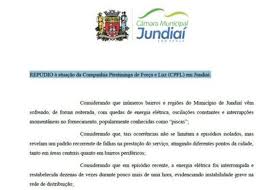 PISCAS: Vereador protocolará moção de repúdio à CPFL