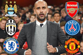 Image result for pep guardiola club chase