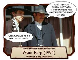 Wyatt Earp (1994) -vs- Tombstone (1993) | Movie Smackdown® via Relatably.com