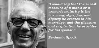 Finest 8 influential quotes by benjamin spock picture English via Relatably.com