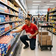 Quanto ganha um repositor de supermercado em 2026? salários atualizados passam de R$ 1.800 em média no Brasil, benefícios variam por rede e a função segue entre as mais procuradas do varejo alimentar