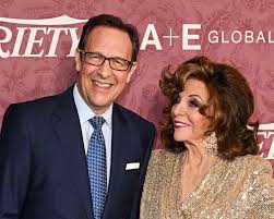 Joan Collins, 93, Enjoys Glamorous Night Out With Husband Percy Gibson, 61