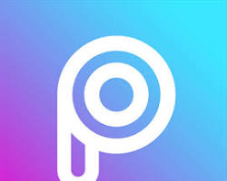 PicsArt app logoの画像