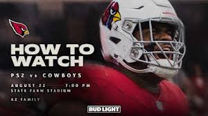How To Watch: Cardinals vs. Cowboys, Preseason Game No. 3