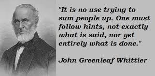 Quotes by John Greenleaf Whittier @ Like Success via Relatably.com