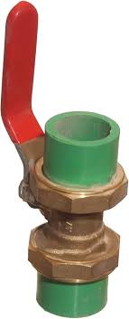 Polypropylene Iron Ball Valve 25 mm: Buy Online at Best ...