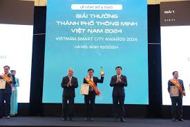 Tây Ninh nhận giải thưởng “Thành phố thông minh Việt Nam 2024”