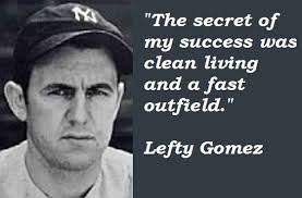 Lefty Gomez | Major League Baseball | Pinterest via Relatably.com