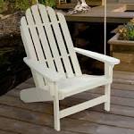 Green Chair-Plastic Adirondack Chairs Hunter Green