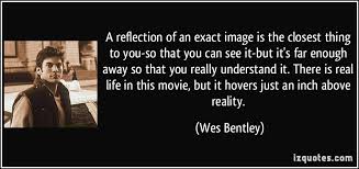 A reflection of an exact image is the closest thing to you-so that ... via Relatably.com