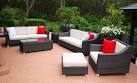 Garden furniture - Rattan style, tables chairs - Homebase