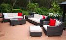 Garden furniture - Rattan style, tables chairs - Homebase