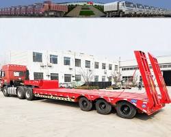 Gambar Truk Lowbed Axle