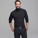 Turtleneck mens cashmere