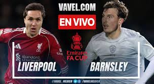 Liverpool vs Barnsley EN VIVO, minuto a minuto en FA Cup