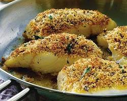 Image of Baked Barramundi with Lemon Herb Crust
