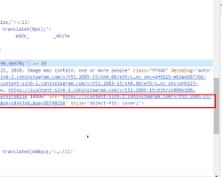 View page source to find image URL