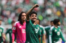 Gilberto Mora playing in the World Cup