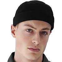 Amazon.com: Everything Black 9" Skull Cap Beanie That Will Fit Your Head Perfect Black : Clothing, Shoes & Jewelry