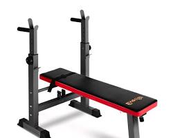 Weight bench fitness equipment