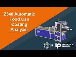 Torus Z340 Automatic Food Can Coating Analyzer - YouTube