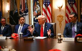 After meeting, White House stresses Trump will only back a deal that ‘satisfies his red lines’