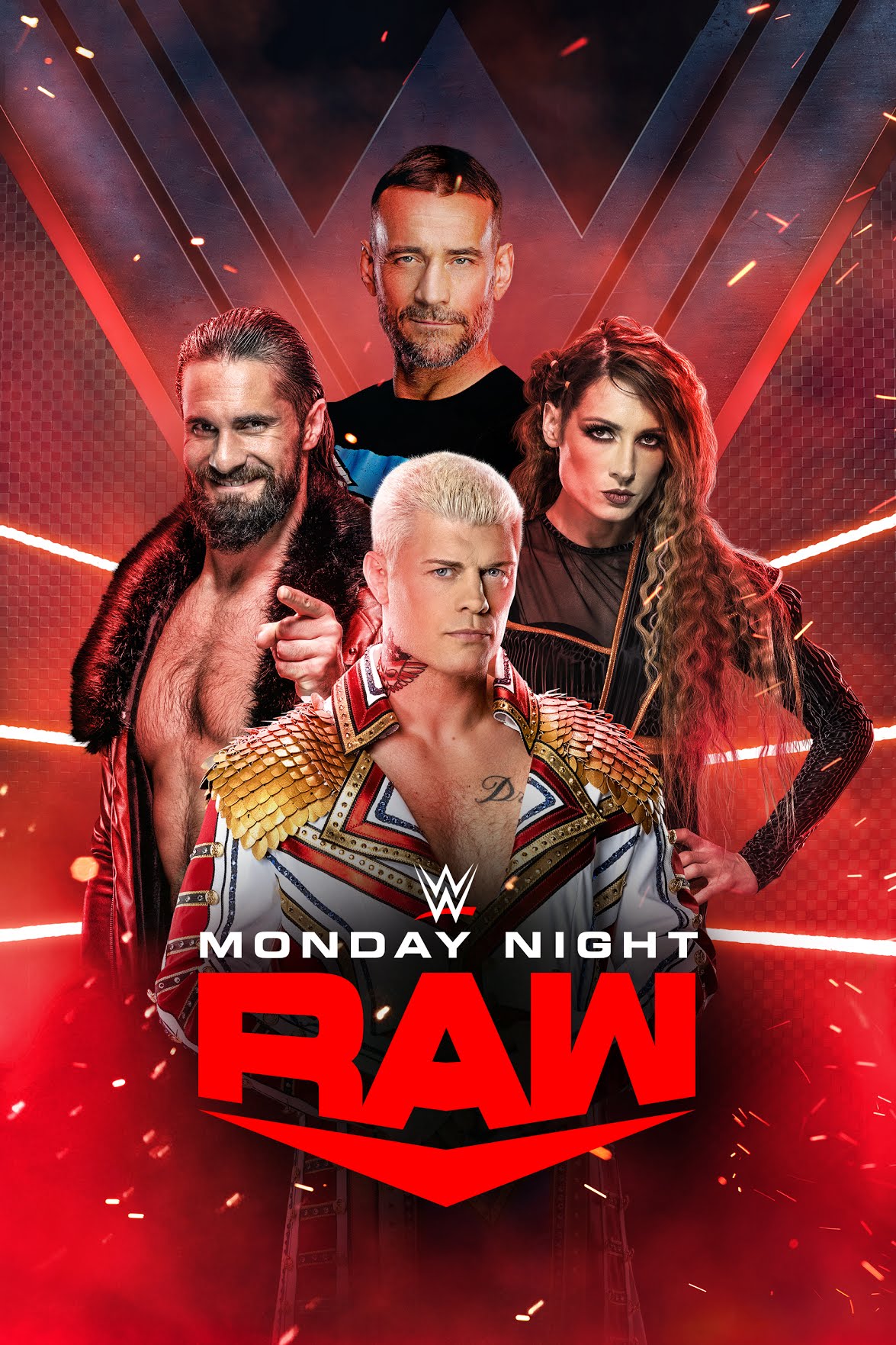 WWE Monday Night Raw (15 April 2024) English 480p 720p HDTV