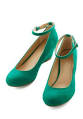 Green Wedge Shoes - Polyvore