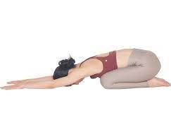 チャイルドポーズの画像