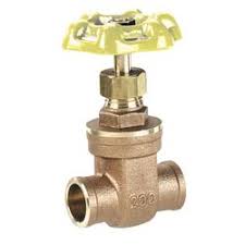 Watts® 1/2" Sweat Lead-Free Brass Gate Valve at Menards®