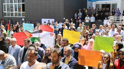 Siirt'te üniversite öğrencilerinden 'Gazze'ye Bir Ses, Bir Nefes' etkinliği İhlas Haber Ajansı