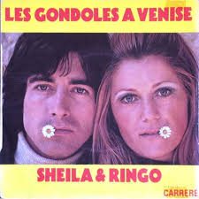 sheila ringo - les gondoles à venise / les gondoles à venise instrumental - 45T (SP 2 titres) - 115917421