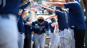 Caminero Homers Twice in Rays' Victory Over Angels