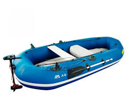 Изображение: Надувная гребная лодка AquaMarina Classic с электромотором T18