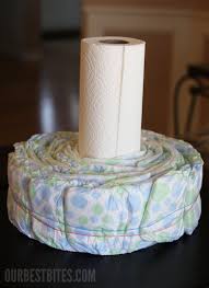 Image result for how to make diaper cake