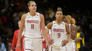 Setback for Elena Delle Donne as she reinjures her ankle in Mystics’ latest loss to the Sun