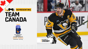 Sidney Crosby Joins Team Canada for World Championship