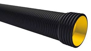 Black Max Ribbed Drainage Pipe 375mm X 6M | TGRM Gympie ...
