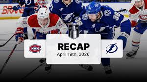 Montréal Canadiens - Tampa Bay Lightning - Apr 19, 2026