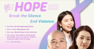 Music for Hope: Cùng âm nhạc chấm dứt bạo lực giới