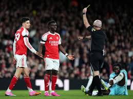 Premier League explain Arsenal red card controversy as Gary Neville says 'it's horrible'