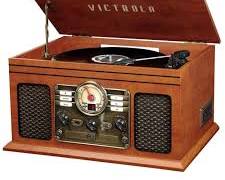 Victrola Nostalgic 6in1 Bluetooth Record Player & Multimedia Center